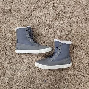 Timberland Skyla Bay Fleece Fold-Down 6 inch Boots - Women sz 8.5